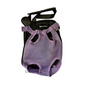 Whizzo Tech Pet Front Backpack Carrier Adjustable Medium For Small Dog or Cat